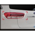 Хромированные накладки на фонари Audi S4 2012-