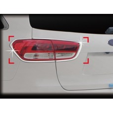 Хромированные накладки на фонари Mercedes-Benz GLK-klasse 2012-